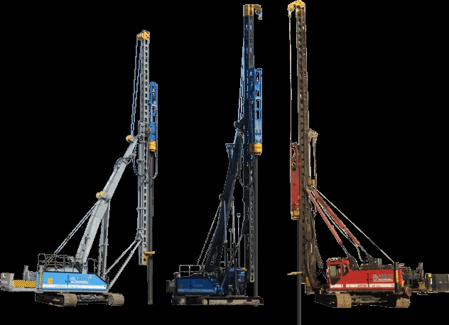Palownica wykorzystywana przy robotach fundamentowych
